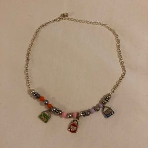 2000s Charm Choker Necklace